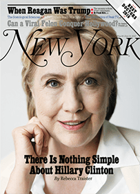 New York magazine cover